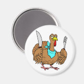 Humorale Türkei Magnet (Vorderseite/Rückseite)