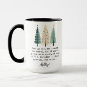 Humorale Weihnachtsgeschenke Idee für Frauen Tasse (Links)