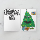Humorale Weihnachtskarte Feiertagskarte (Innenseite)
