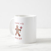 Humorale WeihnachtskochtTasse Kaffeetasse (Vorderseite Links)