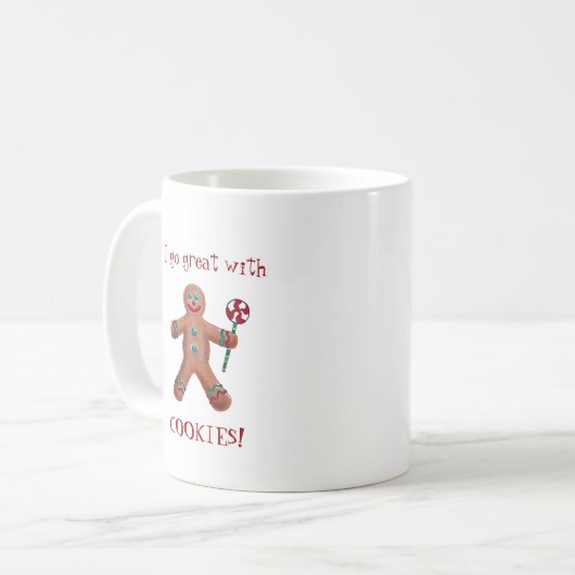 Humorale WeihnachtskochtTasse Kaffeetasse (Vorderseite Links)