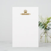Humorale Wildbeere Briefpapier (Stehend Vorderseite)