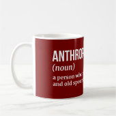 Humoraler Anthropologe Definition Kaffeetasse (Links)