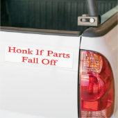 Humoraler Autoaufkleber (Auf Lkw)