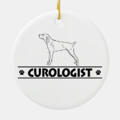 Humoraler Bergschuh Keramik Ornament (Hinten)