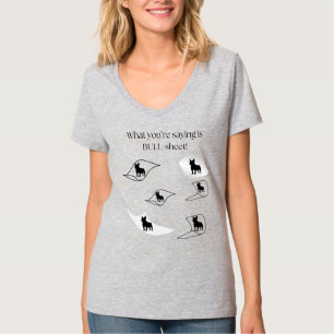 Humoraler Bull-Dog T - Shirt