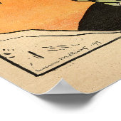 Humoraler Cartoon Poster (Ecke)