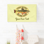 Humoraler Fisch mehr - weniger Forellenfang Banner (Insitu)
