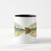 Humoraler Forellenfisch Tasse (Zentrum)