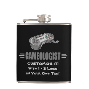 Humoraler Gamer Flachmann