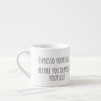 Humoraler Kaffeepull Espressotasse