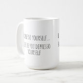 Humoraler Kaffeepull Kaffeetasse (Vorderseite Links)