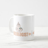 Humoraler Kuchendekor Kaffeetasse (Vorderseite Links)