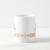 Humoraler Kuchendekor Kaffeetasse (Mittel)