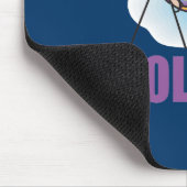 Humoraler Langlauf Mousepad (Ecke)