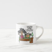 Humoraler Lass Grumpy Sleep Espressotasse (Rechts)