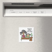 Humoraler Lass Grumpy Sleep Magnet (In Situ (Geschirrspüler))