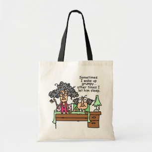 Humoraler Lass Grumpy Sleep Tragetasche