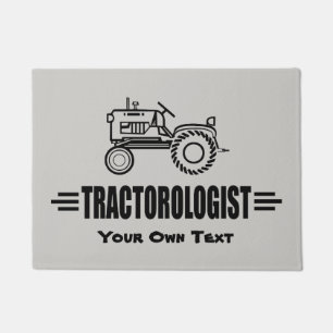 Humoraler maßgeschneiderter IT-Traktor Fußmatte