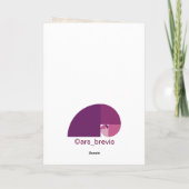 Humoraler Muttertag Karte (Rückseite)