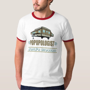 Humoraler Pop Up Camper T-Shirt