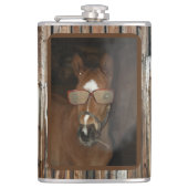 Humoraler Raucherkolben Flachmann (Vorderseite)