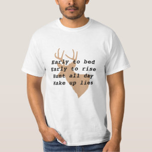 Humoraler T - Shirt der Hirschjagd