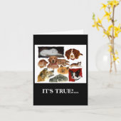 Humoraler Tag des Vaters Karte (Gelbe Blume)