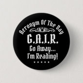 Humoraler Text mit Akronym Button (Vorderseite)