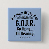 Humoraler Text mit Akronym Button (Vorderseite)