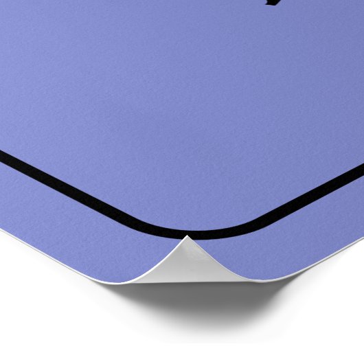 Humoraler Text mit Akronym Poster (Ecke)