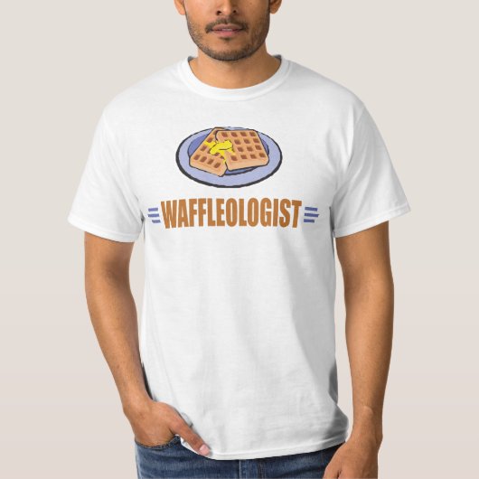 Humoraler WaffelKoch T-Shirt (Vorderseite)