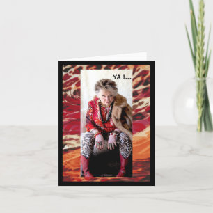 Humoraler Wellness-Center Tag mit Geschirrspüler Karte