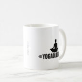 Humoraler Yoga Kaffeetasse (VorderseiteRechts)