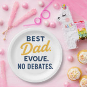 Humorales "BEST VATER EVER" Party Plate Pappteller (Party)