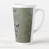 Humorales Betrunkenes Camping Milchtasse (Rechts)