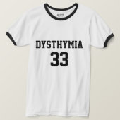 Humorales Depression Sports T-Shirt (Design vorne)