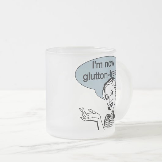 Humorales Dieting Glutton Free Mattglastasse (VorderseiteRechts)