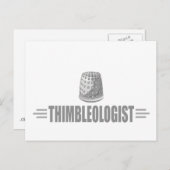 Humorales Durchsägen Postkarte (Vorne/Hinten)