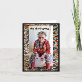 Humorales Erntedank Dinner Karte