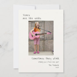 Humorales Foto Feiertagskarte