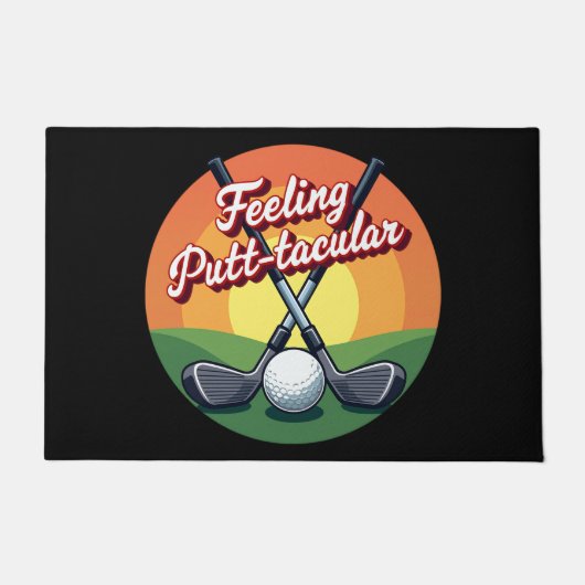 Humorales Golfangebot Fußmatte (Vorderseite)