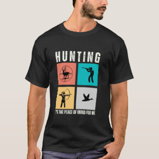 Humorales Jäger-Sprichwort jagen vor der Jagd T-Shirt