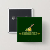 Humorales Knittern Button (Vorne & Hinten)