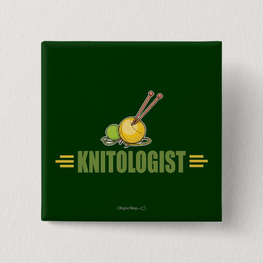 Humorales Knittern Button (Vorderseite)