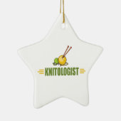 Humorales Knittern Keramikornament (Rechts)