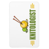 Humorales Knittern Magnet (Vertikal)