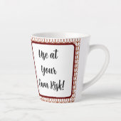 Humorales Knittern Milchtasse (Rechts)