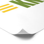 Humorales Knittern Poster (Ecke)