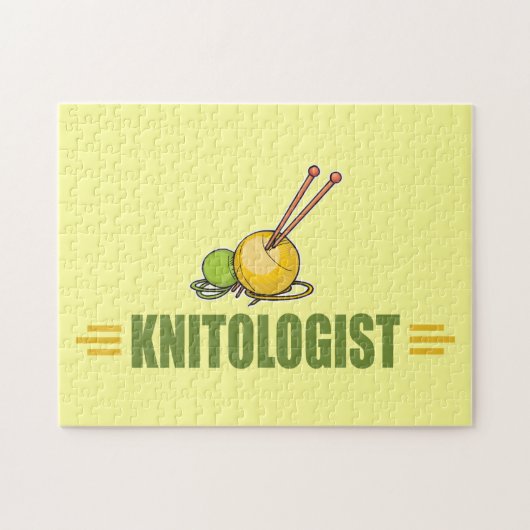 Humorales Knittern Puzzle (Horizontal)